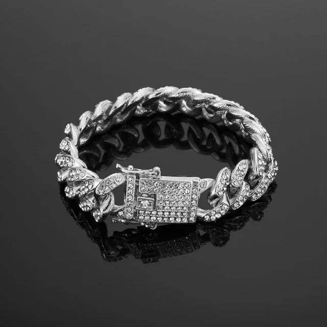 Premium Ice Stone Bracelet 8mm For Men & Women