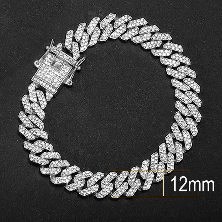 Premium Ice Stone Bracelet 8mm For Men & Women