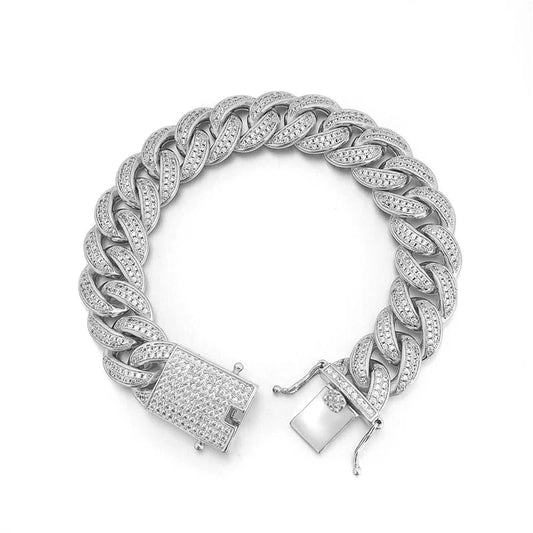 Premium Ice Stone Bracelet 8mm For Men & Women